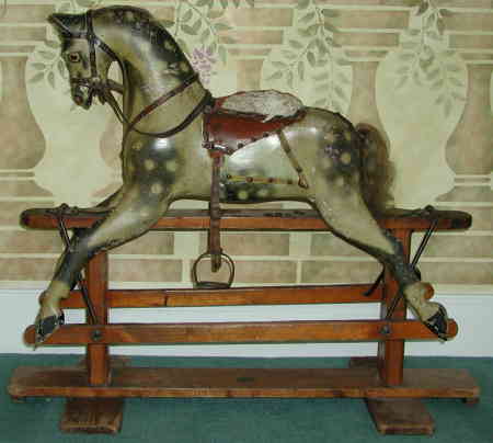 Baby Carriages Rocking Horse unrestored