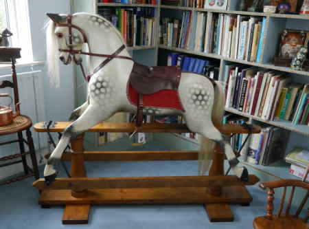 Large 47inch F H Ayres Rocking Horse Restored by Classic Rocking Horses