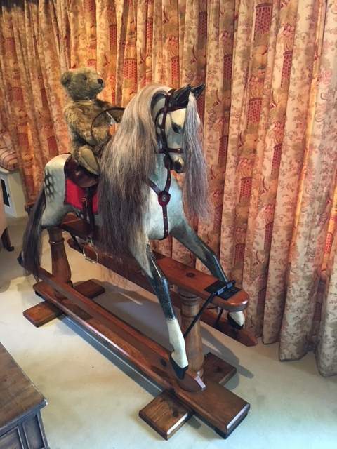 F H Ayres Extra Large Rocking Horse restoration