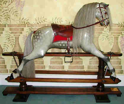 Rocking Horse on Safety Stand c1880